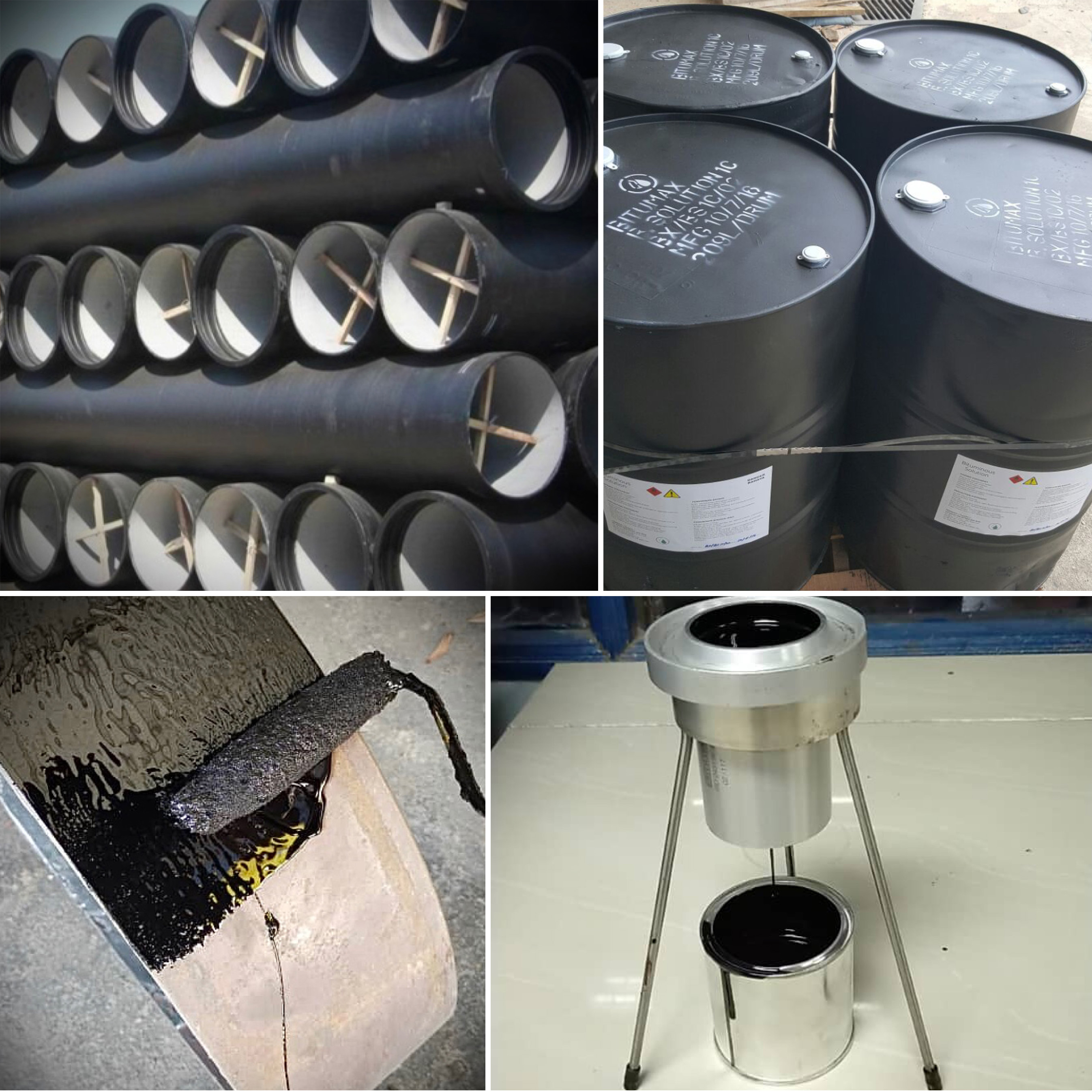 BITUMAX BITUMINOUS SOLUTION BS-1C for Ductile Iron Pipe coating